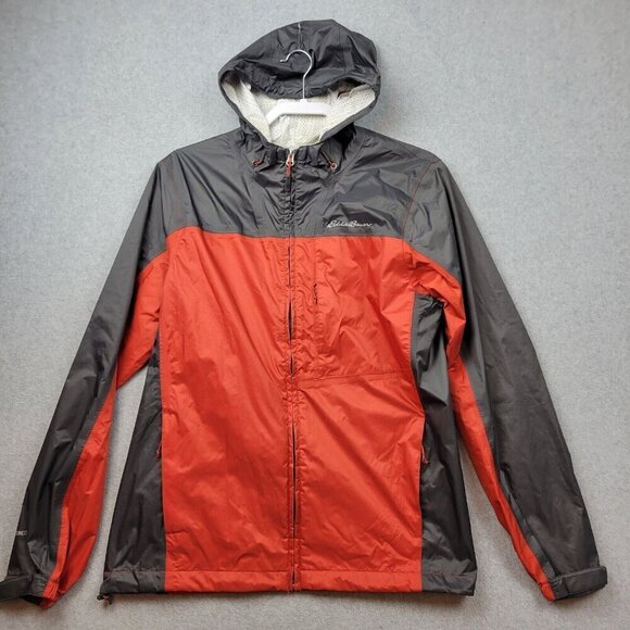 Eddie Bauer Jacket Mens Small Windbreaker Coat Weatheredge - Picture 1 of 16